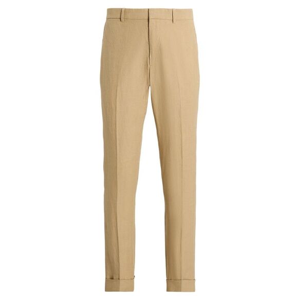 Polo Ralph Lauren Mens Linen Dress Pants 40W x 32L Coastal Beige - NWT $248